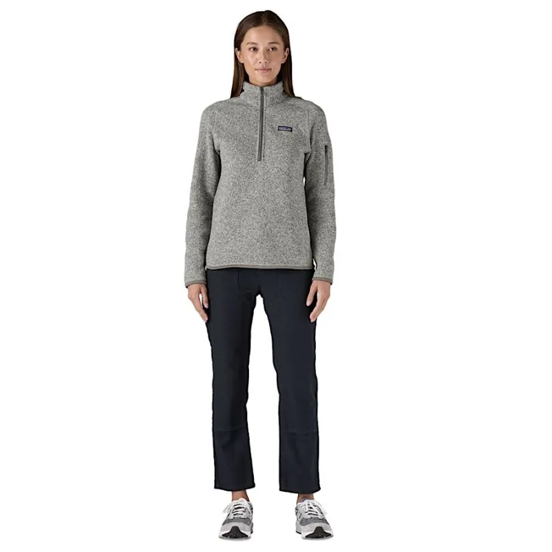 Patagonia Better Sweater Women's 1/4-Zip Fleece in Birch White-6