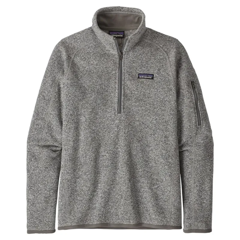 Patagonia Better Sweater Women's 1/4-Zip Fleece in Birch White