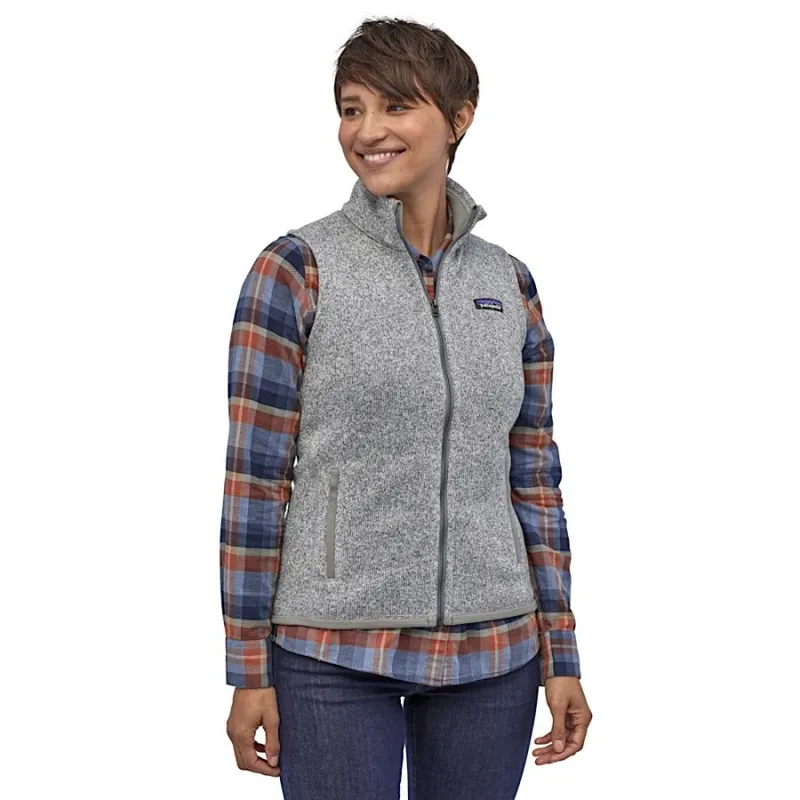 Patagonia Better Sweater Women's Fleece Vest in Birch White-1