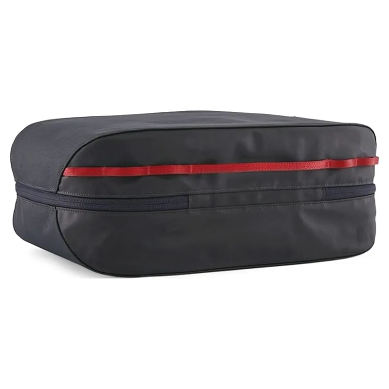 Patagonia Black Hole Cube 14L in Smolder Blue/Amanita Red-1