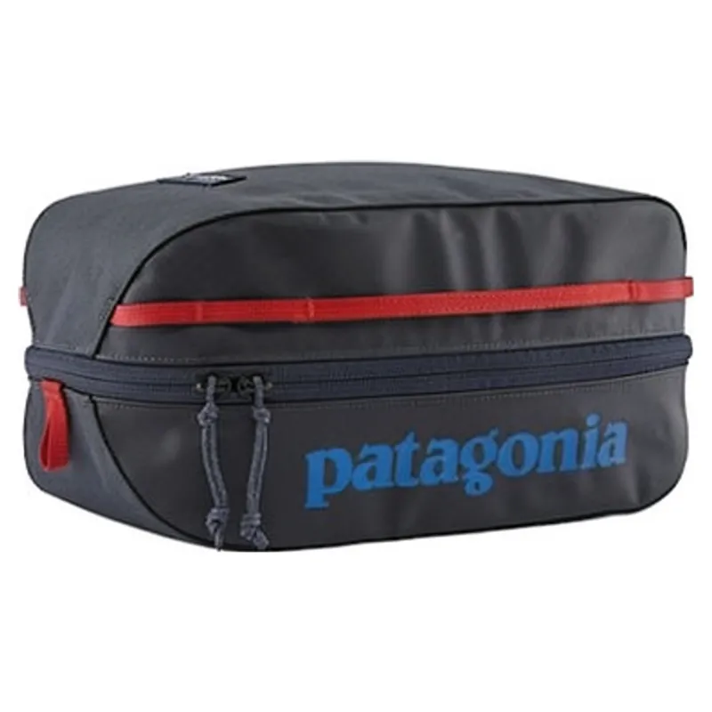 Patagonia Black Hole Cube 6L in Smolder Blue/Amanita Red