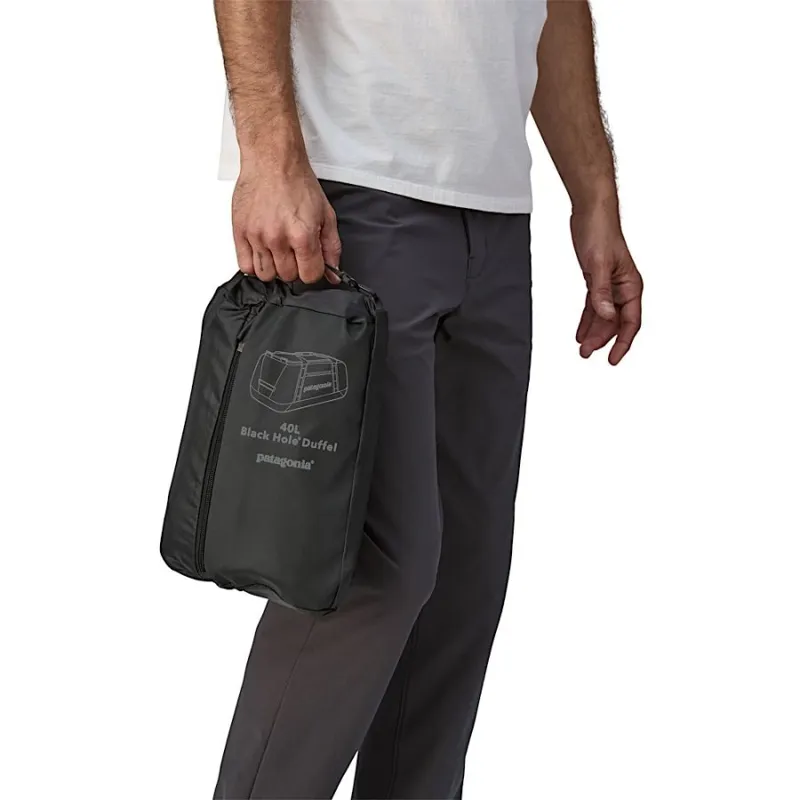 Patagonia Black Hole Duffel 40L in Noble Grey-5