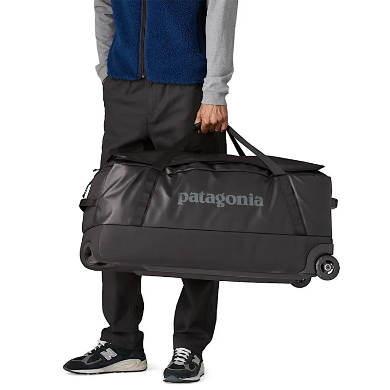 Patagonia Black Hole Matte Wheeled Duffel Bag 100L in Black/Black-2