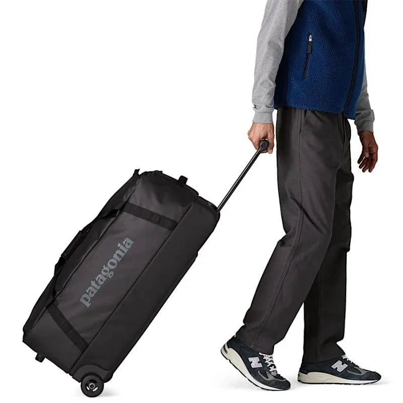 Patagonia Black Hole Matte Wheeled Duffel Bag 100L in Black/Black-3