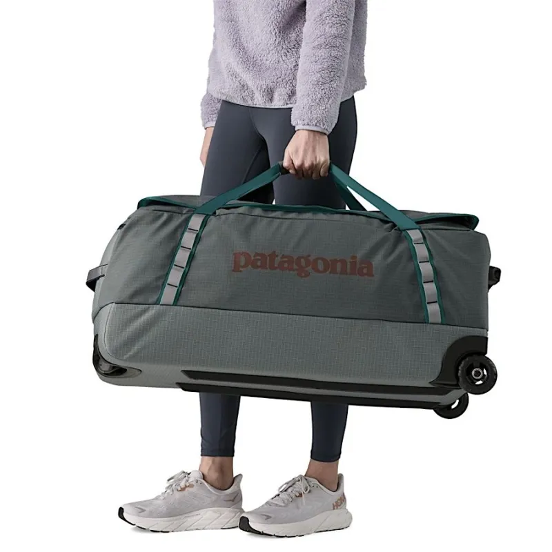 Patagonia Black Hole Matte Wheeled Duffel Bag 100L in Noble Grey-3