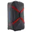 Patagonia Black Hole Wheeled Duffel Bag 100L Smolder Blue/Amanita Red