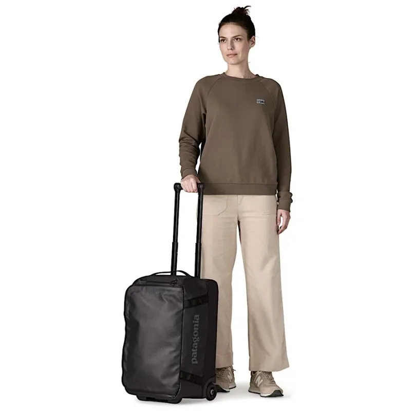 Patagonia Black Hole Matte Wheeled Duffel Bag 40L in Black-2
