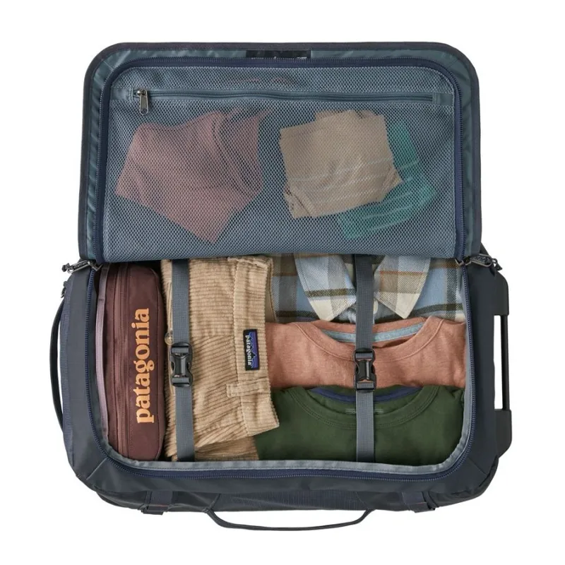 Patagonia Black Hole Matte Wheeled Duffel Bag 40L in Noble Grey-5