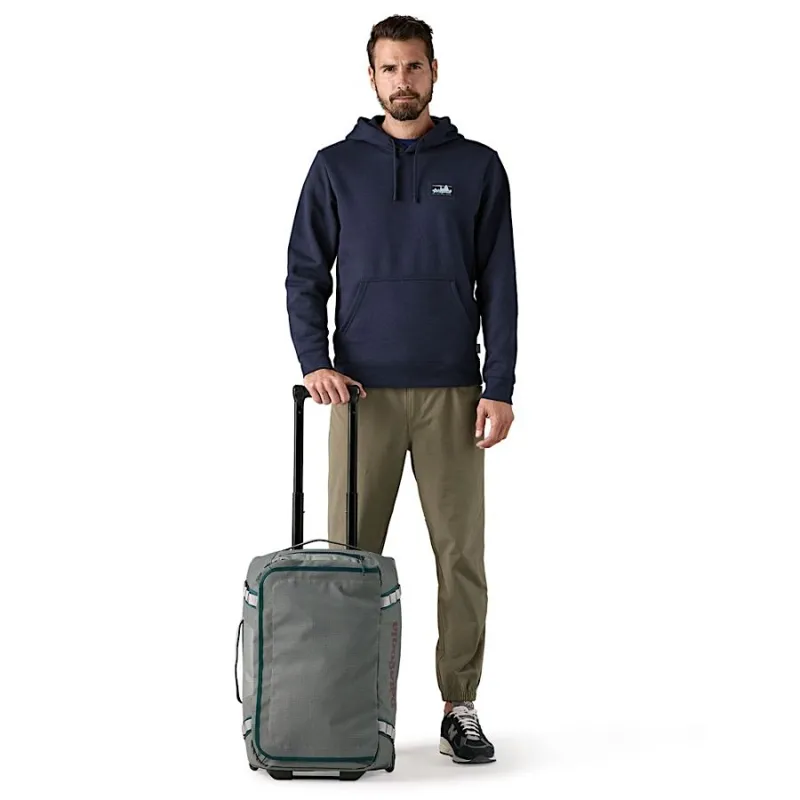 Patagonia Black Hole Matte Wheeled Duffel Bag 40L in Noble Grey-2