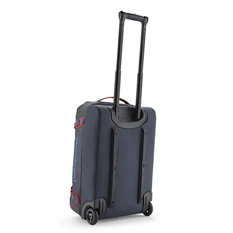 Patagonia Black Hole Wheeled Duffel Bag 40L Smolder Blue/Amanita Red-2