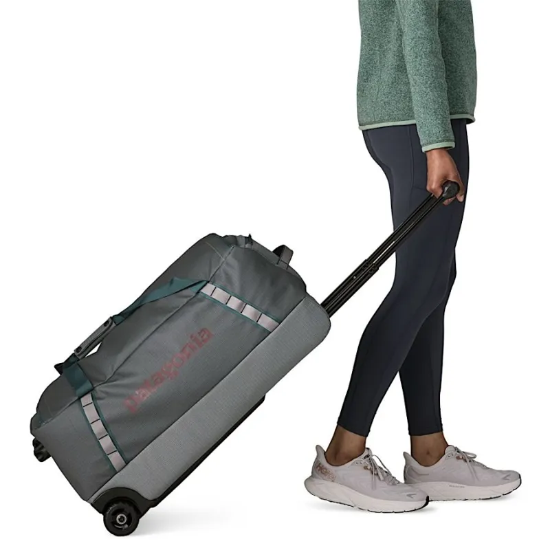 Patagonia Black Hole Matte Wheeled Duffel Bag 70L in Noble Grey-3