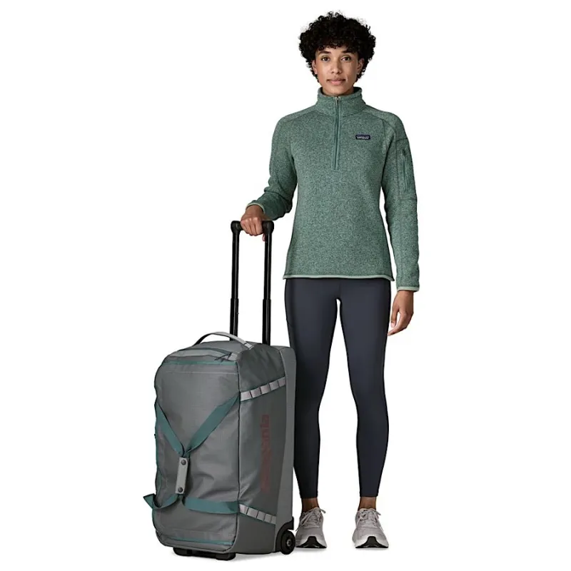 Patagonia Black Hole Matte Wheeled Duffel Bag 70L in Noble Grey-2
