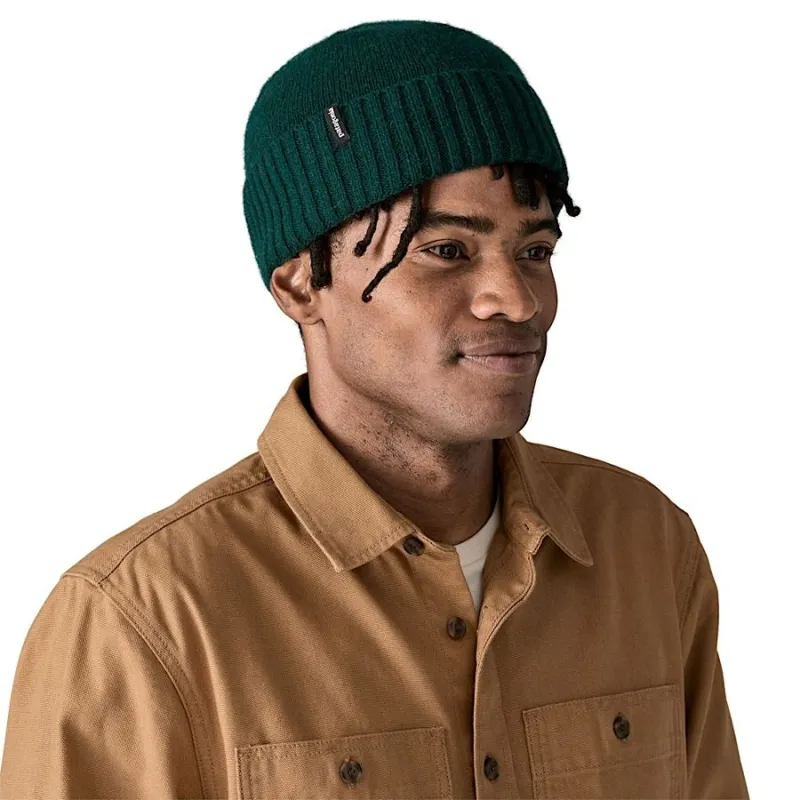 Patagonia Brodeo Beanie in Cascade Green-1
