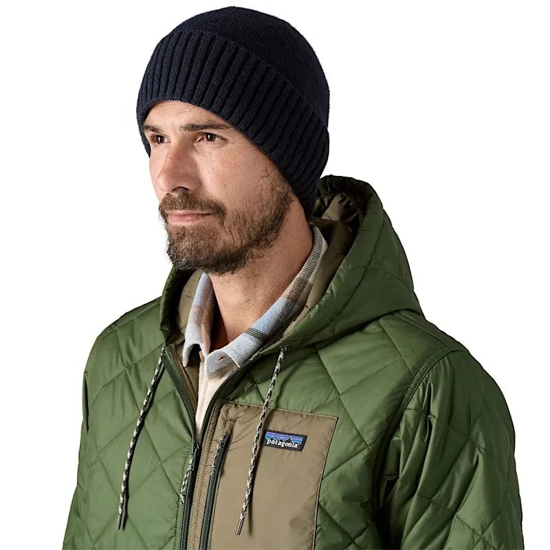 Patagonia Brodeo Beanie in New Navy-1
