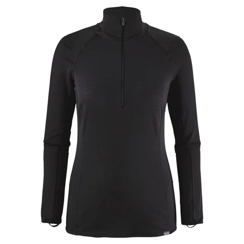 Patagonia Capilene Thermal Weight Women's Zip-Neck in Black