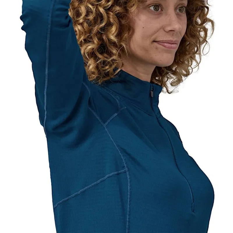 Patagonia Capilene Thermal Weight Women's Zip-Neck in Black-5