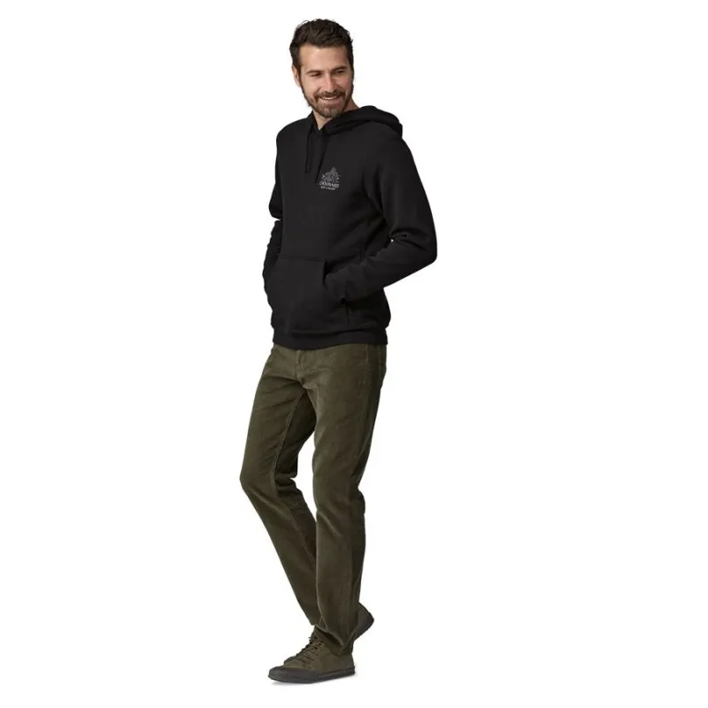 Patagonia Chouinard Crest Uprisal Hoody in Black-4