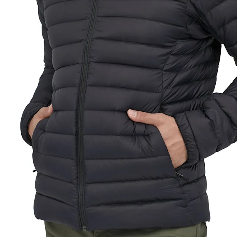Patagonia Down Sweater Hoody Men's in Black-6