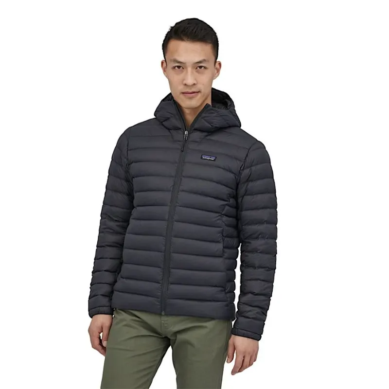 Patagonia Down Sweater Hoody Men's in Black-1