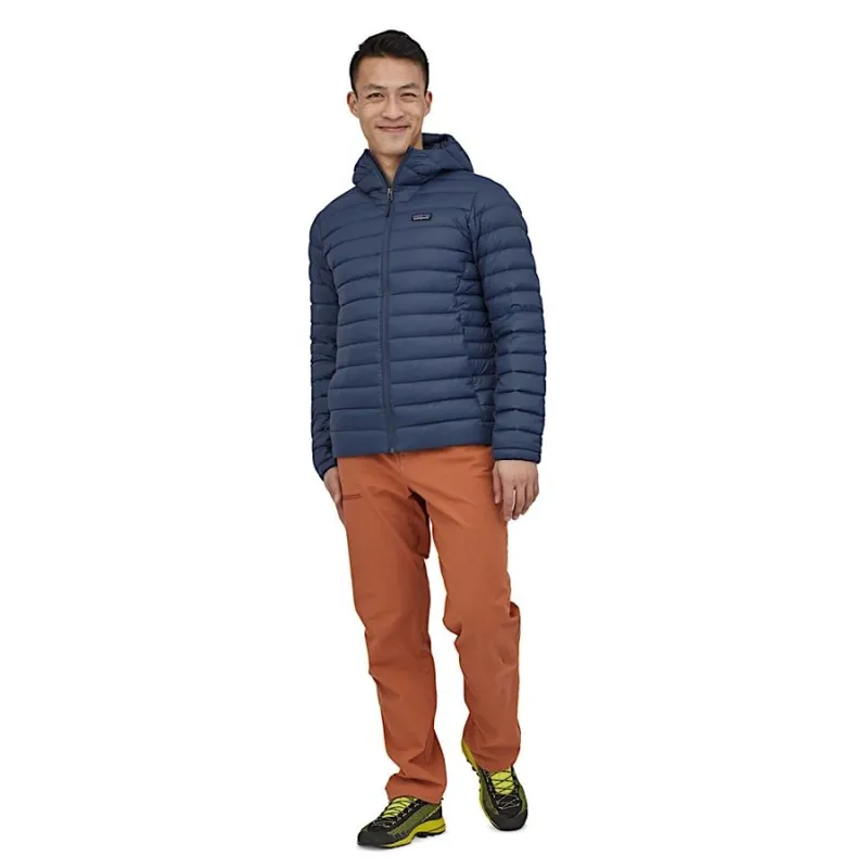 Patagonia Down Sweater Hoody Men's in New Navy-3