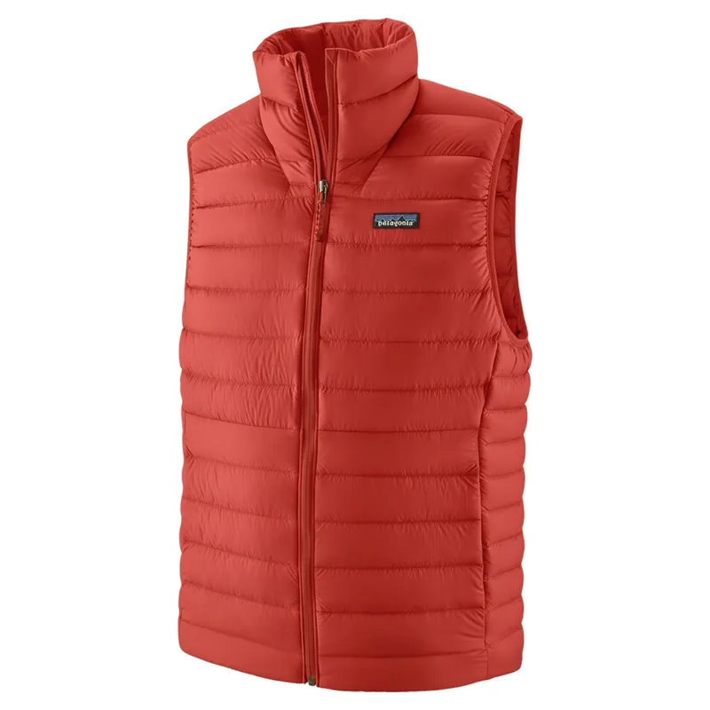 Patagonia Down Sweater Men's Vest in Amanita Red