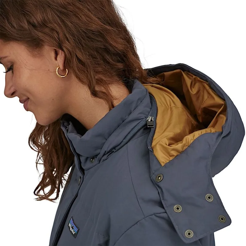 Patagonia Downdrift Women's Parka in Sunken Blue-5