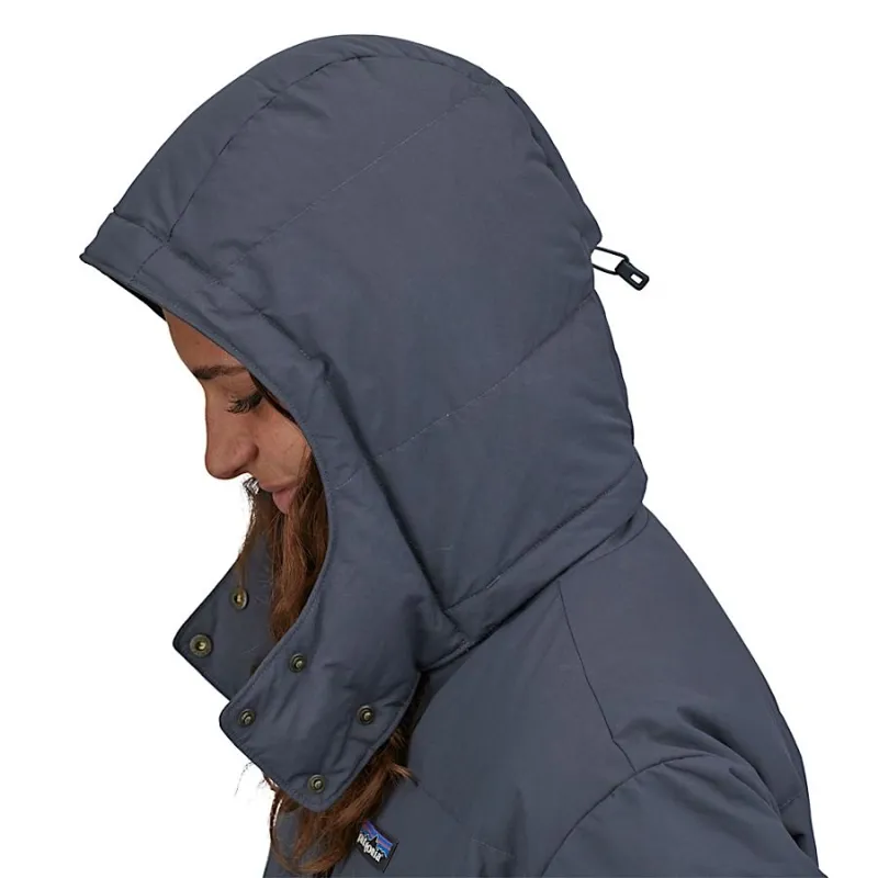 Patagonia Downdrift Women's Parka in Sunken Blue-4
