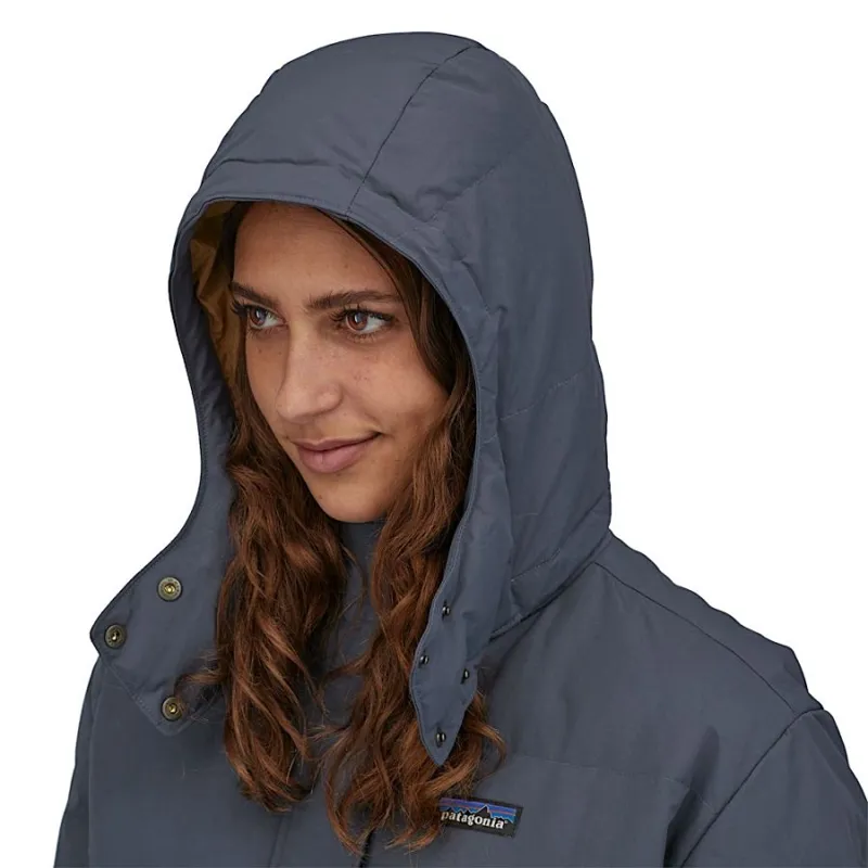 Patagonia Downdrift Women's Parka in Sunken Blue-3