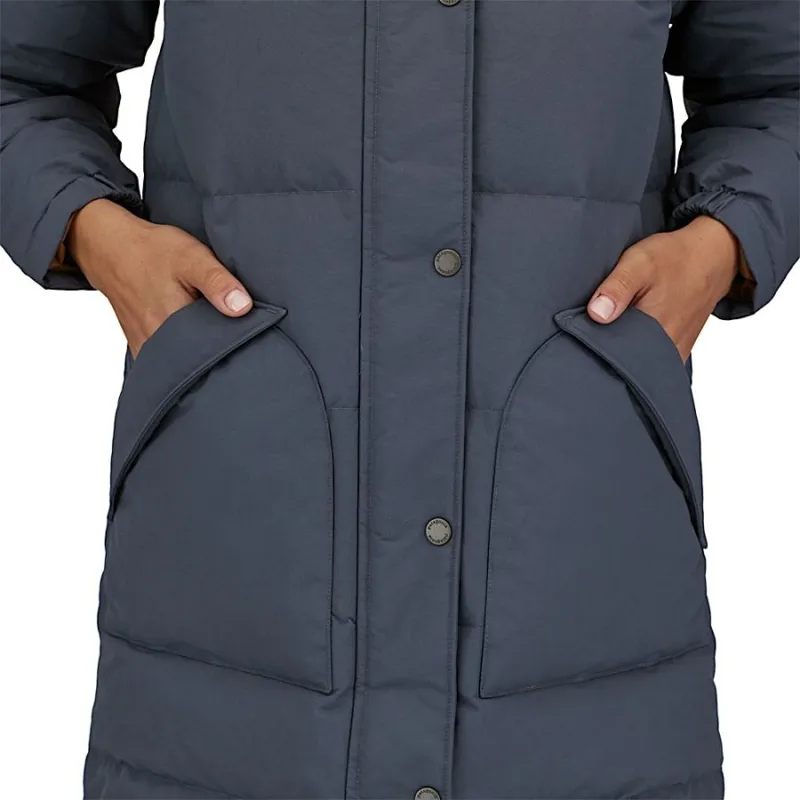 Patagonia Downdrift Women's Parka in Sunken Blue-6
