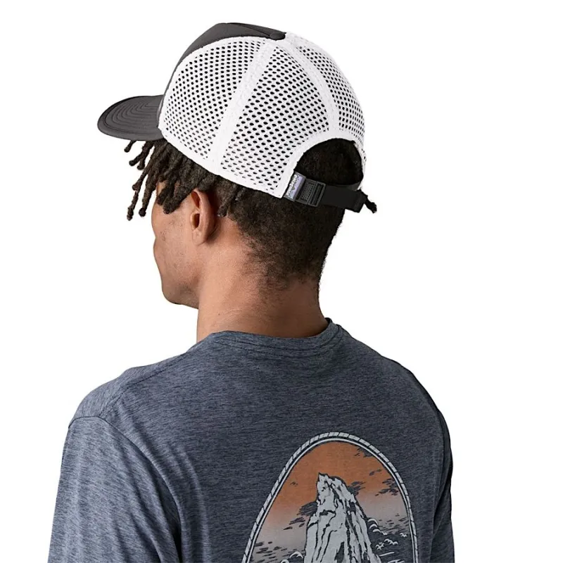 Patagonia Duckbill Running Trucker Hat in Black-2