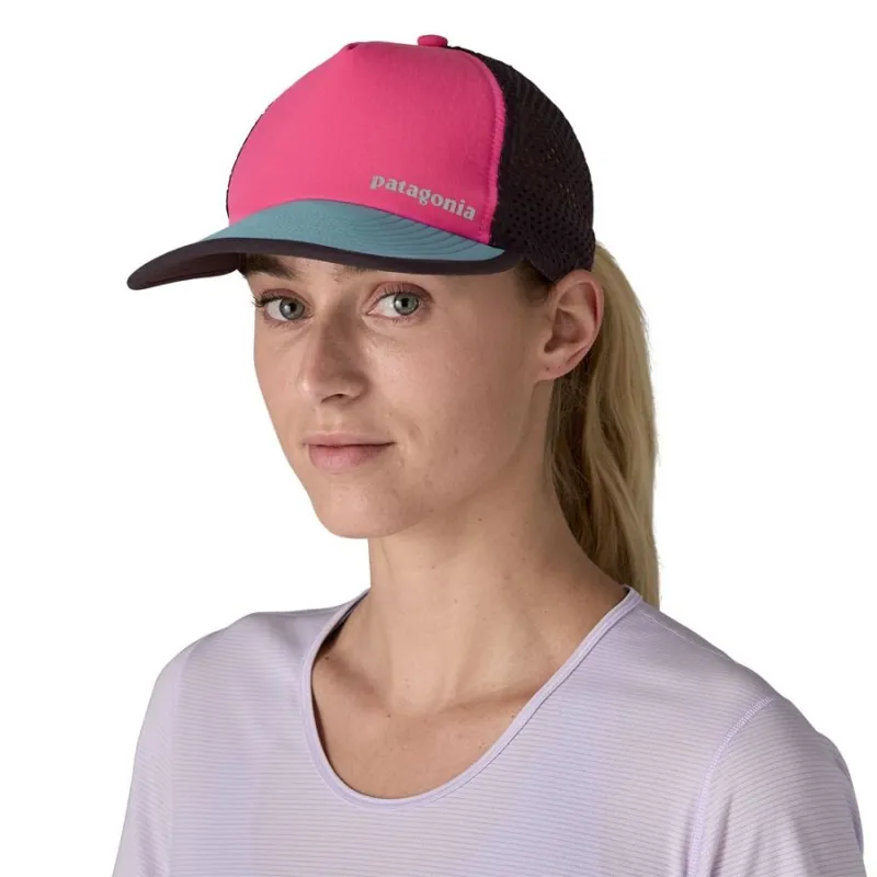 Patagonia Duckbill Running Trucker Hat in Faded Magenta-1