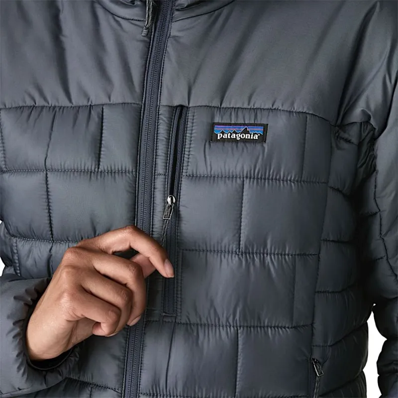 Patagonia Hi-Loft Nano Puff Women's Hoody in Black-6