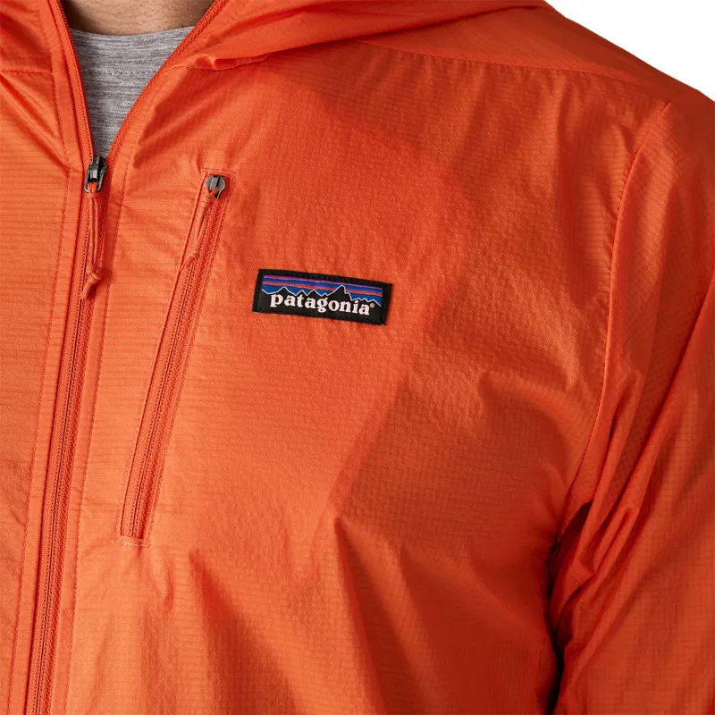 Patagonia Houdini Men's Jacket in Coal Orange-5