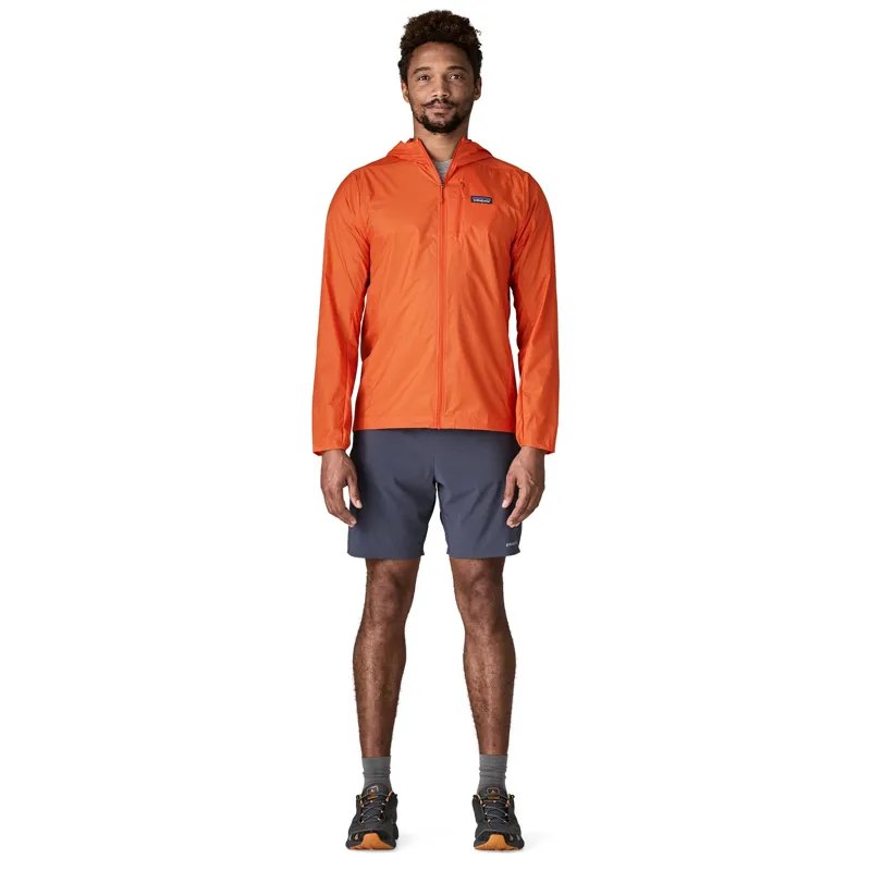 Patagonia Houdini Men's Jacket in Coal Orange-3