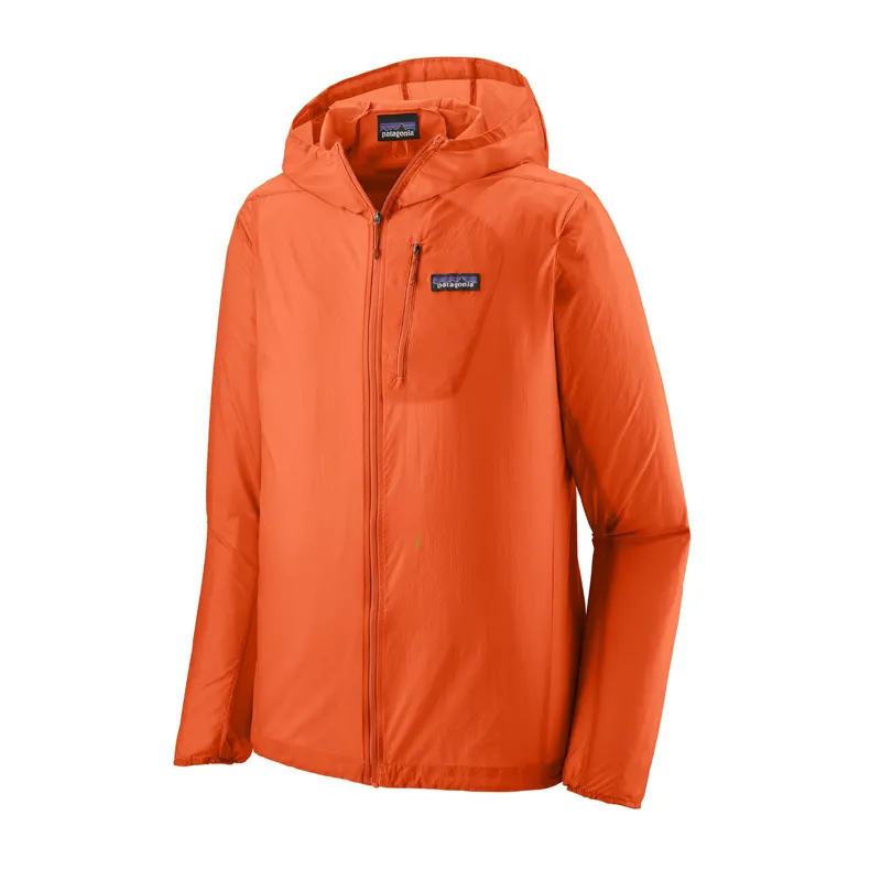 Patagonia Houdini Men's Jacket in Coal Orange