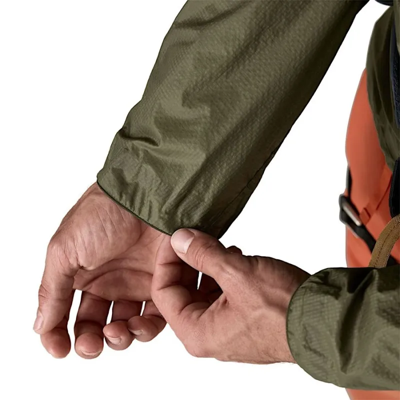 Patagonia Houdini Rock Men's Jacket in Basin Green-11