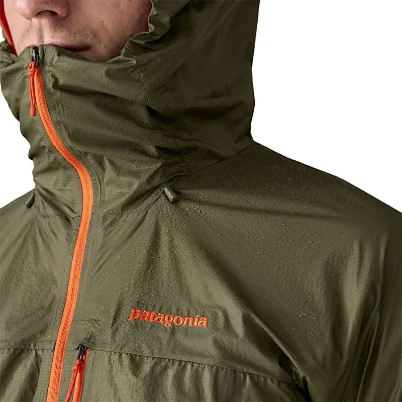 Patagonia Houdini Rock Men's Jacket in Basin Green-7