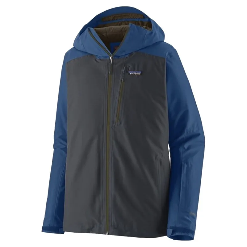Patagonia Insulated Powder Town Jacket Men's Smolder Blue/Clement Blue