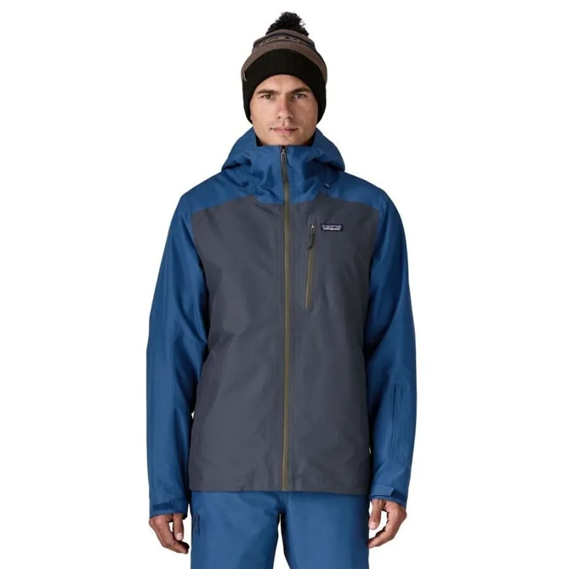 Patagonia Insulated Powder Town Jacket Men's Smolder Blue/Clement Blue-1