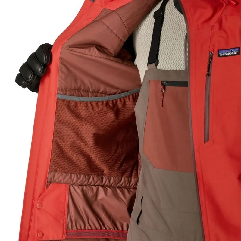 Patagonia Insulated Powder Town Jacket Men's Smolder Blue/Clement Blue-9