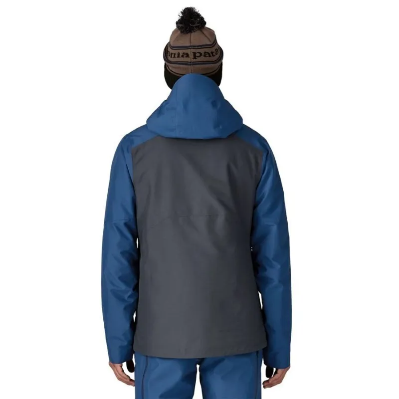 Patagonia Insulated Powder Town Jacket Men's Smolder Blue/Clement Blue-2