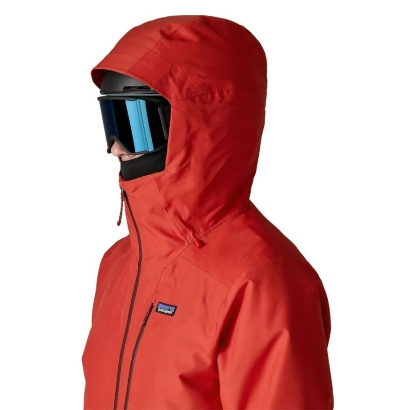 Patagonia Insulated Powder Town Jacket Men's Smolder Blue/Clement Blue-4