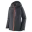 Patagonia Insulated Powder Town Women's Ski Jacket in Smolder Blue/Orange Peel