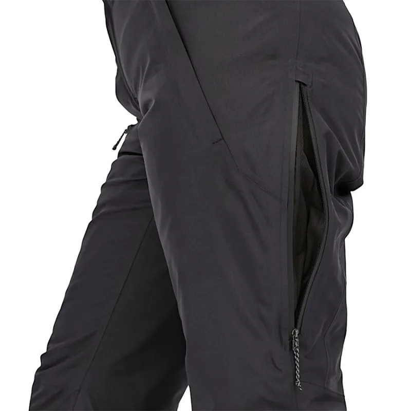 Patagonia Insulated Powder Town Women's Ski Pants in Dulse Mauve-9