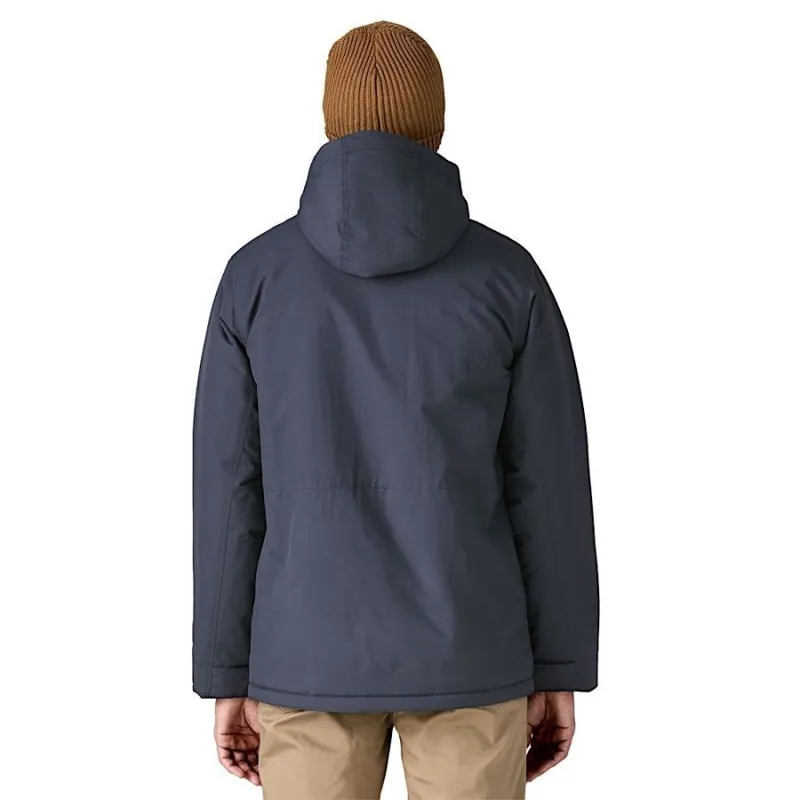 Patagonia Isthmus Men's Parka in Smolder Blue-4