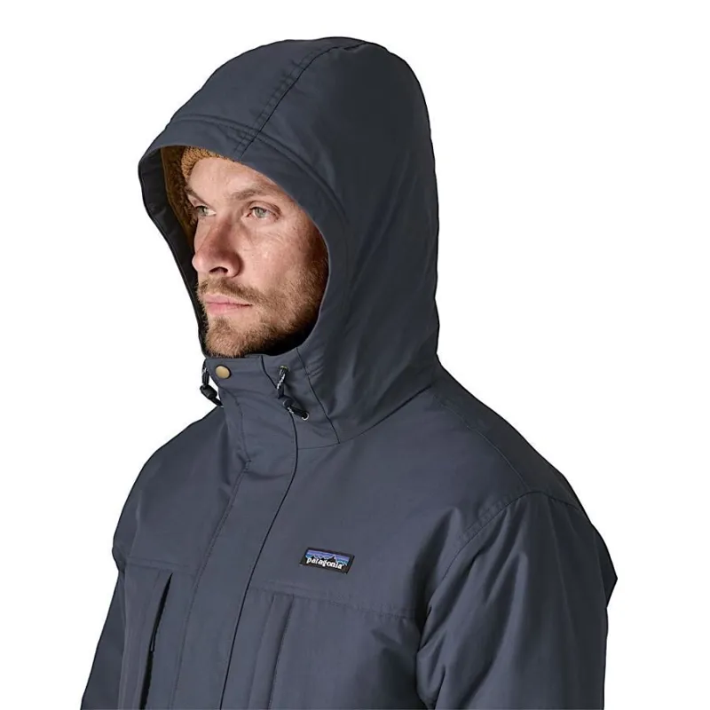 Patagonia Isthmus Men's Parka in Smolder Blue-5