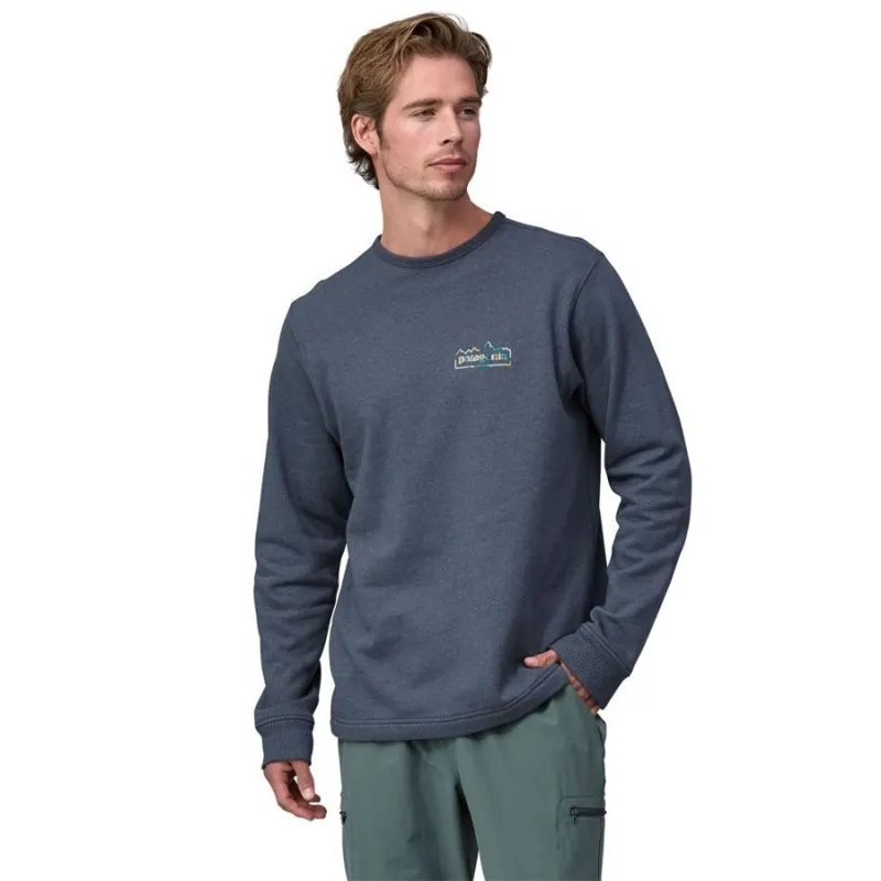 Patagonia Lightweight Unity Fitz Wildrise Crew Men's in New Navy-1