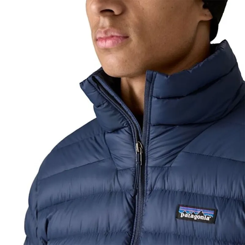 Patagonia Men's Down Sweater Jacket in Black-5