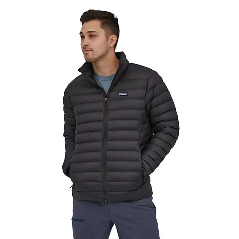 Patagonia Men's Down Sweater Jacket in Black-1