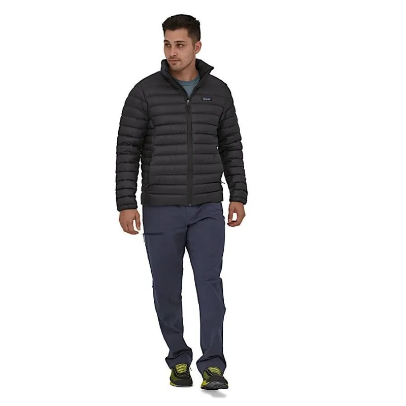 Patagonia Men's Down Sweater Jacket in Black-4